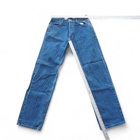 Harley-Davidson Relaxed Fit Straight Leg Medium Wash Jeans Men's 31x32 - Picture 4 of 13